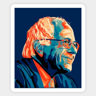 Bernie Sanders Portrait Magnet